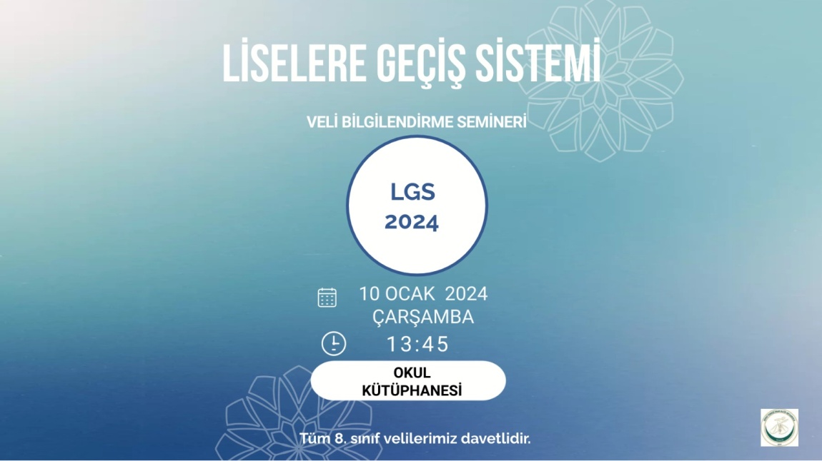 LGS 2024 VELİ SEMİNERİ